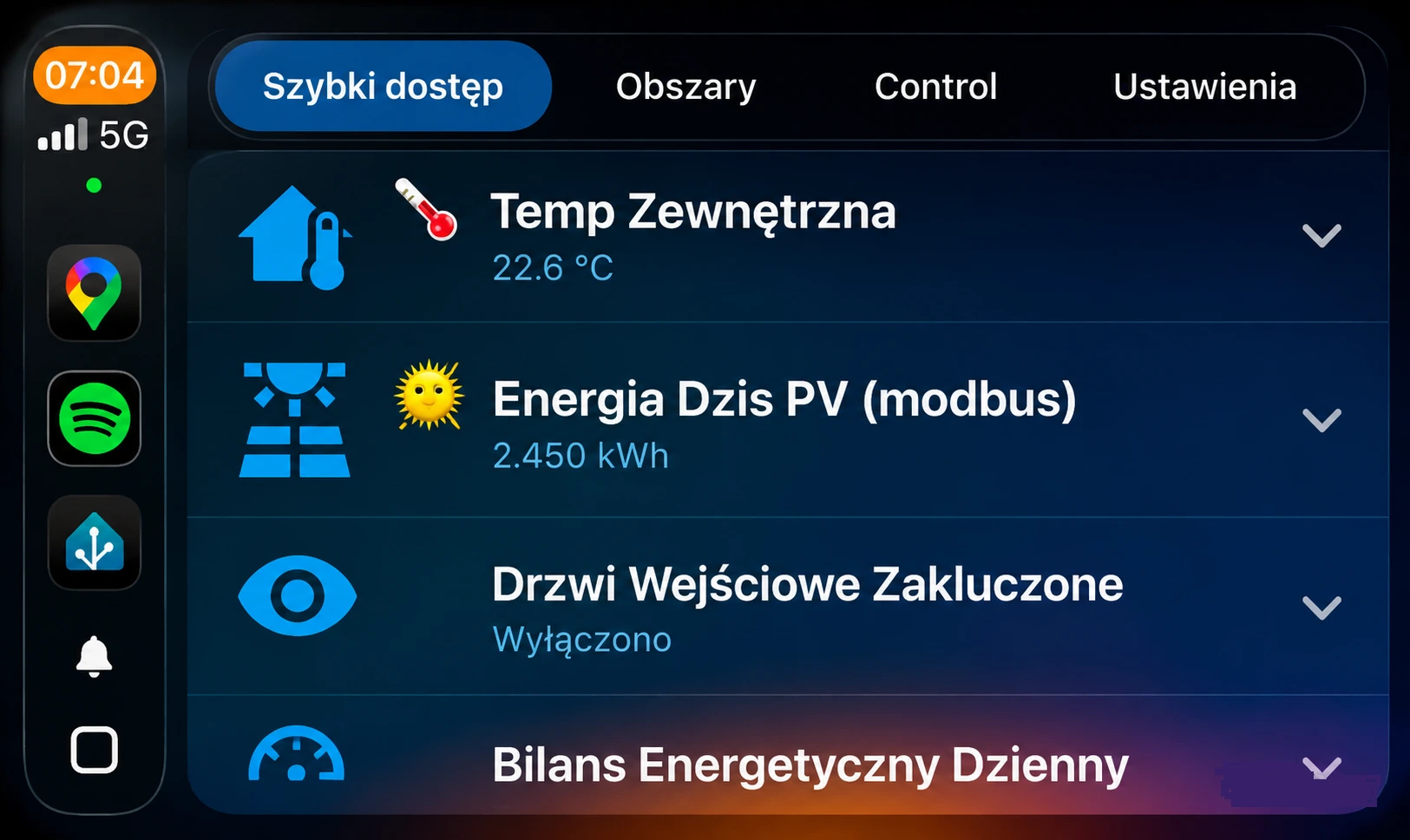 Sceny CarPlay
